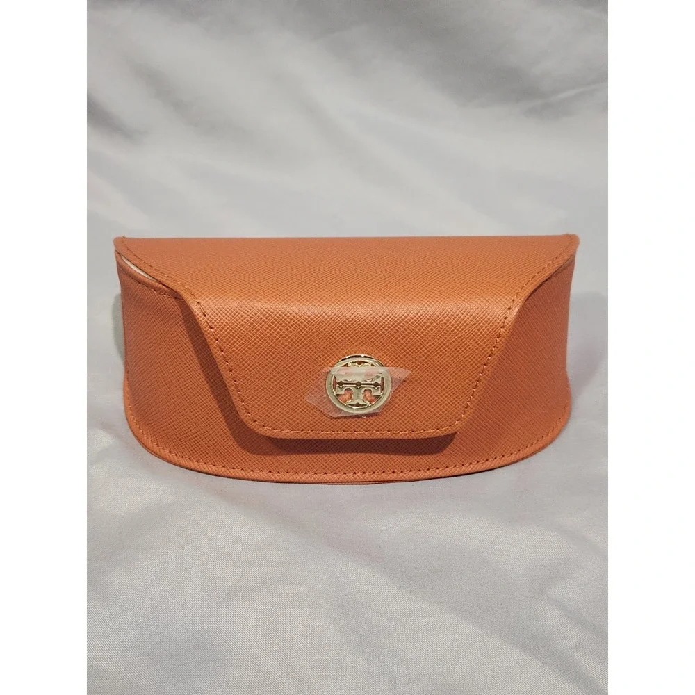 Tory Burch Orange Magnetic Flip Top Sunglasses Case Womens Sunglass Case‎ Summer